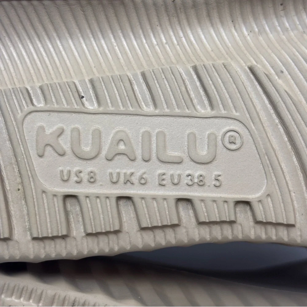 KuaiLu Recovery Slide Sandals Comfort Orthopedic Support Plantar Fasciitis Tan 8 - Picture 13 of 14